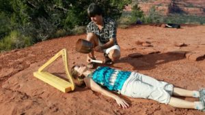 Sedona Vortex Healing Sound Healing Session on Red Rocks