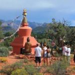 Stupa for Meditation is a well used place in Sedona