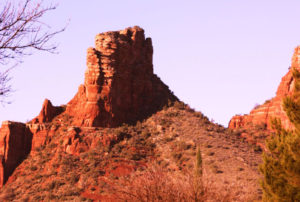 Courthouse Butte Rock In Sedona, Arizona is know as one of the seven Vortexes