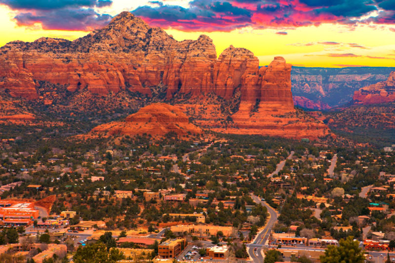 Sedona, Arizona travel destination for a Vortex Tour