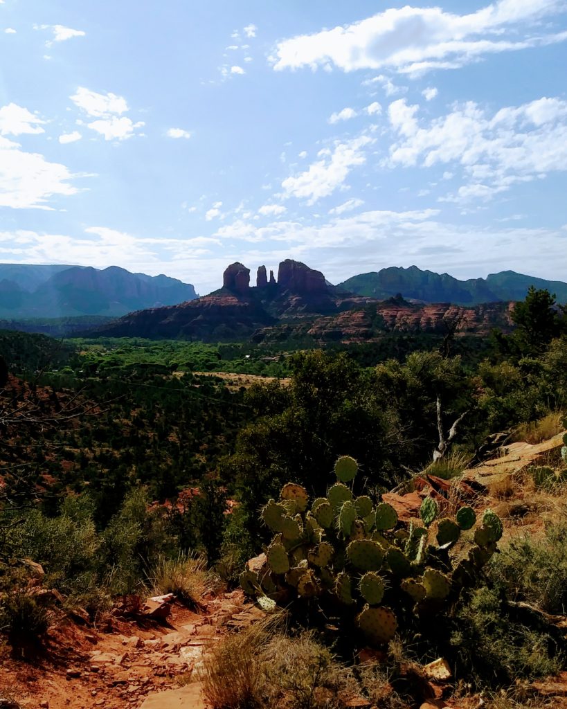 View of Cathedral Rock-Scorpion Trail