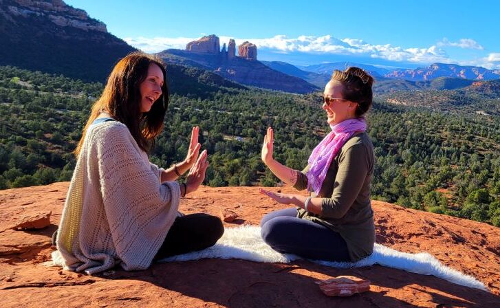 two gathered for a 4 elements tour with sedona adventures